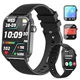 TRAUSI Women Men Smart Watch 1.8 Inch HD Smartwatch with 120 Sport Modes Heart Rate Monitor IP67 Waterproof Bluetooth Call and Music Control for iPhone/Android