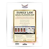 Family Law Planning Kit: 4 DIY Legal Forms (Last Will & Testament, Living Will, Health Care Proxy, Financial Power of Attorney) Plus 2 Laminated Legal Quick Reference Guides.