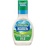 Hidden Valley Original Ranch Salad Dressing and Topping, 8 Ounce Bottle (Package May Vary)