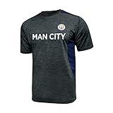 Icon Sports Officially Licensed Manchester City Jersey-Like Game Day Shirt | Striker, Small