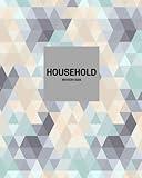 Household Inventory Book: Geometric Pattern Home, Property, Building List Journal | Track Items & Contents For Insurance Claims | Details, Logs ... | 8” x 10” Softback (Home Organisation)
