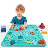 Elitoky Kids Board Games STEM Toys, Logic Road Builder Brain Teaser Puzzles for for 3, 4, 5, 6, 7 Year Old Boys Girls, Educational Learning Montessori Toys, Kids Toys for Ages 4-8 Years Old