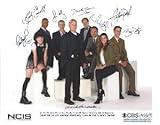 NCIS CAST PREPrint Autograph 8X10 Photo color standing and sitting