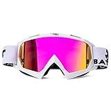 BATFOX Dirt Bike ATV Goggles Motorcycle Gear Riding Motocross Dirtbike 4-Wheeler MX DH Accessories Goggles Glasses for Men Women Youth UV400 Protection Dust-proof Anti-Slip Strap