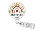 Transplant Team, Transplant Crew, Transplant Nurse Badge Clip, Organ Donor Telemetry, Carabiner, Lanyard #468