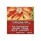 ​​Geomar Patagonian Wild-Caught Snow Crab Meat, 6 oz Can | Sustainably-Sourced Tender Crab Meat | High Protein, Low Calorie, Keto-Friendly | Single Pack