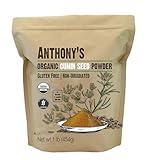 Anthony's Organic Ground Cumin, 1 lb, Gluten Free, Non Irradiated, Keto Friendly