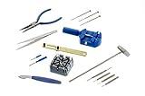 SE 16-Piece Watch Repair Tool Kit - Comprehensive Set for Watch Maintenance and Repair, Ideal for Hobbyists and Professionals - JT6221