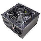 APEVIA VENUS450W 450W ATX Power Supply with Auto-Thermally Controlled 120mm Fan, 115/230V Switch, All Protections