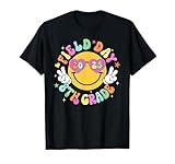 Field Day 2025 8th Grade School Teacher Kids Smile Face T-Shirt