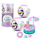 5 Surprise My Mini Baby Series 2 by ZURU, Collectible Mystery Capsule, Toy for Girls, Realistic Miniature Baby, Playset and Accessories (2 Capsules)