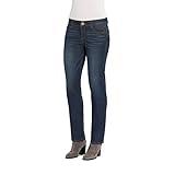 Democracy womens Plus-size "Ab"solution Straight Leg Jeans, Indigo, 18 Plus