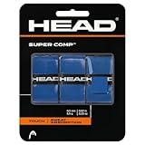 HEAD Super Comp Racquet Overgrip - Tennis Racket Grip Tape - 3-Pack