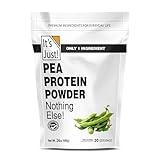 It's Just! - 100% Pea Protein, Vegan Plant Based, Grown in Canada, Premium Quality, Smooth Texture, Gluten Free, Keto Friendly (1.5 Pound, Unflavored)