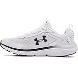 Under Armour Mens Charged Assert 9 Road Running Shoe, White (108)/Black, 10.5 US
