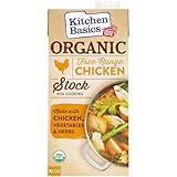 Kitchen Basics Organic Free Range Chicken Stock, 32 oz Carton