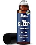 Zen Sleep Essential Oil Roll-On 10 ml - Calming Blend for Serenity & Deep Sleep - Easy-to-Use Roller Ball - Nexon Botanics
