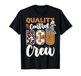 Quality Control Boo Crew Halloween Matching Technician T-Shirt