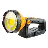 TOCH LED Working Light Portable Flashlight for Job Site 4000 mAH Rechargeable LED Work Light with TYPE-C & USB Waterproof Security Light with 8 light Model 90% rotatable head（HADO5