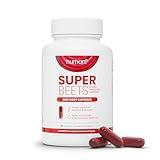 humanN SuperBeets Beet Root Capsules Quick Release 1000mg, Helps Support Nitric Oxide Production, Blood Pressure, Heart Health, Contains Beet Root Powder, Studied Antioxidants 90 Count Non-GMO Powder