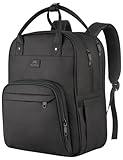 MATEIN Nurse Backpack, Waterproof Padded Medical Nursing Laptop Backpacks for Women, Home Health Clinical Tote Bag with Removable Organizer for College Work Travel, Nurses Gifts