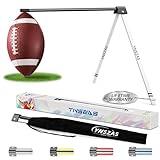 YNSZAS 𝙉𝙀𝙒 Football Kicking Tee, Portable Field Goal Kicking Holder Stand, Kickoff Tee Compatible with All Football Sizes, Football Training Practice Equipment for Adult & Youth