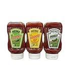 HEINZ Ketchup Variety Pack, Jalapeno Tomato 14oz, Habanero 14oz, Pickle 13.5oz