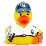 Emergency Medical Service Technician Rubber Duck Bath Toy | Fist Responder, EMS, EMT | Weighted, Safe, Floating | 100's of Styles to Chose | Collect Them All | 3.5 x 3.5 x 3.5