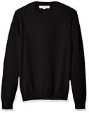 Amazon Essentials Men's Crewneck Sweater (Available in Big & Tall), Black, Medium