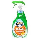 Scrubbing Bubbles Bathroom and Shower Cleaner Disinfectant Spray, Bathroom Grime Fighter, Citrus Scent, 32oz