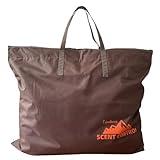 Lipulacer Scent Control Bag - 33 x 25 Inch Larger Scent Proof Bag, Three-layer Thickened Waterproof Travel Scent Lock Bags for Hunting Clothes & Hunting Accessories(Dark Brown)