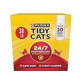 Purina Tidy Cats Clumping Cat Litter, 24/7 Performance Multi Cat Litter - 38 lb. Box