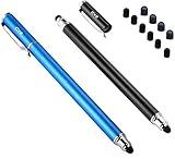 Bargains Depot (2 Pcs)[0.18-inch Fine Tip ] Stylus Touch Screen Pens 5.5" L Perfect for Drawing Writing Gaming Compatiable with Apple iPad iPhone Samsung Tablets and All Other Touch Screens