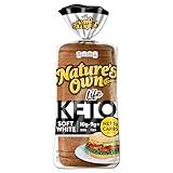 Nature's Own Life Keto Soft White Bread, Net 1 Carb Sliced White Keto Bread, 16 oz Loaf