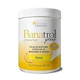 Banatrol® Natural Anti-Diarrheal with Prebiotics, Relief from Chronic Diarrhea, IBS, Recurring Diarrhea, Clinically Supported Medical Food, Non-Constipating, 90 Servings (Banana)