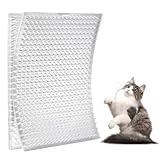 Zipcase 16 Pack Scat Mat for Cats - 13 x 16 Inch Updated Dual Length Cat Deterrent Mat with Narrower & Denser Spikes, More Effective for Indoor & Outdoor Humane Cat Repellent Fence