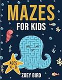 Mazes for Kids: Maze Activity Book for Ages 4 – 8