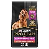 Purina Pro Plan Sensitive Skin and Stomach Dog Food Dry, Adult Salmon & Rice Formula, Digestive Health - 30 lb. Bag