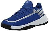 adidas Unisex Front Court Sneaker, Team Royal Blue/Silver Metallic/Black, 6.5 US Men