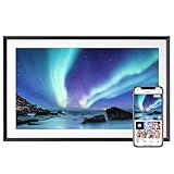 Euphro 15.6'' Digital Picture Frame with 1920x1080 IPS Touch Screen, Smart Digital Photo Frame with 32GB Storage, Easy Setup to Share Photos/Videos via Free App