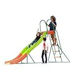 Outdoor Slide for Kids Age 4-8 - Playground Slide - Outdoor Playset - Swing Set Slide - Big Slide Backyard - Big Slide Kid Outdoor - Kid Outdoor Play Equipment