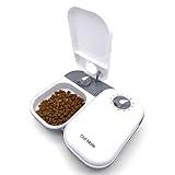 Cat Mate C200 2-Meal Automatic Pet Feeder for Cats and Small Dogs with Ice Pack