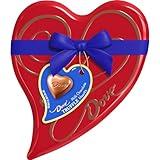 DOVE Milk Chocolate Truffle Hearts Valentine's Day Candy Gift, 5.82 oz Heart Tin