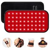 Red Light Therapy Belt, Infrared Light Therapy for Body, Wearable Wrap with Timer for Back Shoulder Waist Muscle Pain Relief, Improve Joint Inflammation, Red Light Therapy for Body