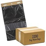 Zero Waste USA® 3,200 Commercial ONEpul® dog waste header bags - 30% larger than standard roll bags - (32 headers of 100 bags = 3,200 bags)