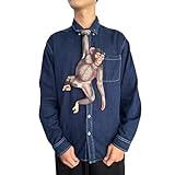 DRIPVITY Men's Tie, 3D Fish Design Necktie Novelty Animal Pattern, Satin Fabric, Men's Fashion Tie for Wedding And Party (15)