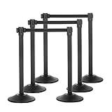 US Weight Sentry PLUS Stanchion with Retractable Belt (6-Pack)