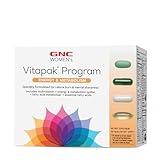 GNC Women's Vitapak Program - Energy & Metabolism | Complete Nutrient System Designed for Women | Supports Increased Energy & Metabolism Plus Performance & Focus |Daily Supplement | 30 Packs