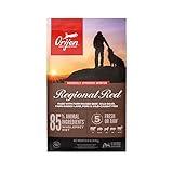 ORIJEN Regional RED Dry Dog Food, Grain Free and Poultry Free Dog Food, Fresh or Raw Ingredients, 23.5lb