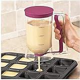 TTKL Cupcake Pancake Cookies Cream Dispenser Cake Mix Jug Baking Essentials Maker Cooking Tools Funnel Measuring cup Accessories